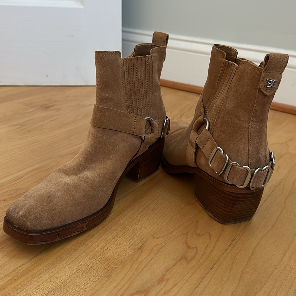 Sam Edelman suede booties - Picture 2 of 4